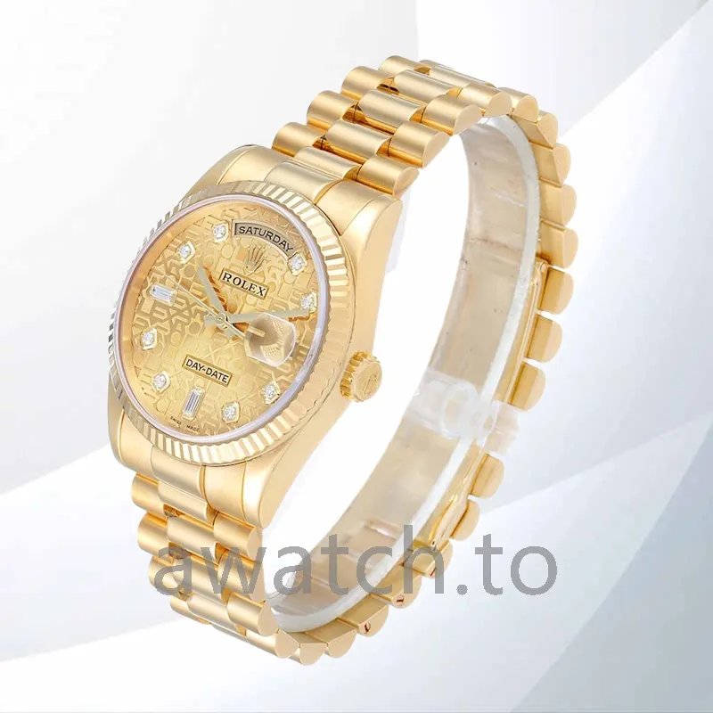 rolex day date 118238cjdp men's 36mm automatic