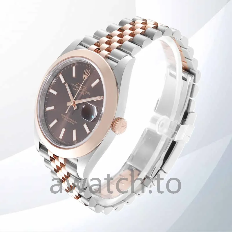 rolex datejust 41mm men's m126301 0002 silver tone jubilee bracelet/oyster bracelet