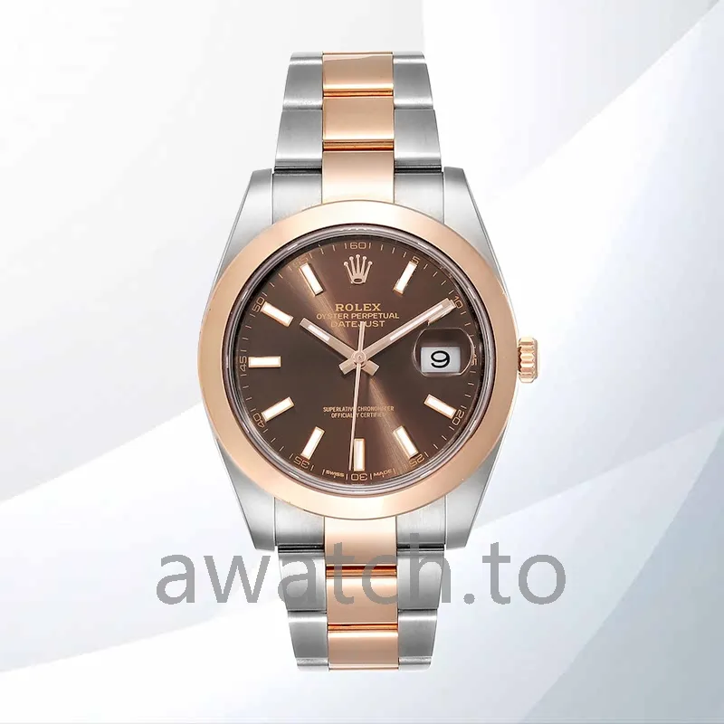 rolex datejust 41mm men's m126301 0002 silver tone jubilee bracelet/oyster bracelet