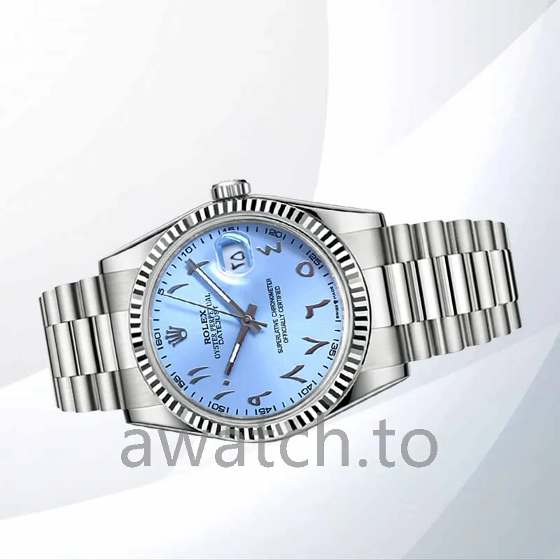 rolex datejust men's 41mm 126334 automatic silver tone