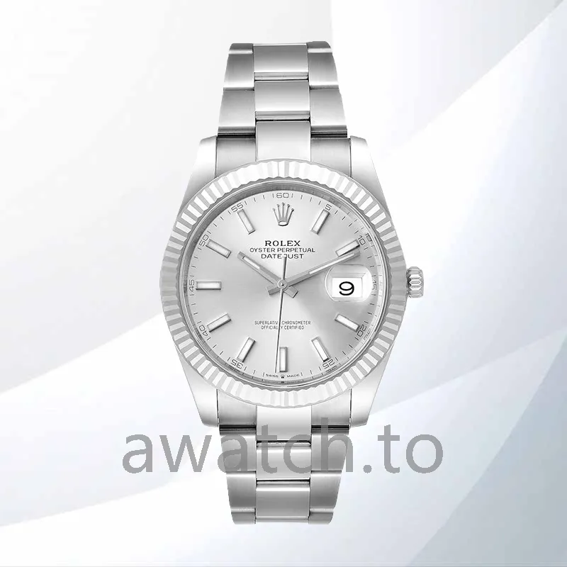 rolex datejust men's 126334sso 41mm automatic