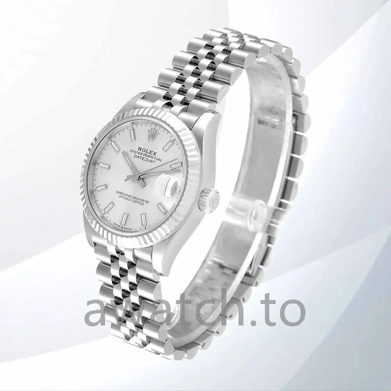 rolex datejust 31mm unisex m278274 0011 silver dial