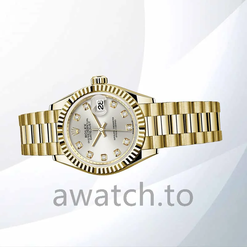 rolex datejust m279178 0015 ladies 28mm president bracelet/jubilee bracelet