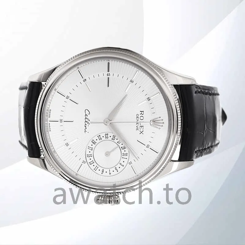 rolex cellini men's 39mm m50519 0006 white dial