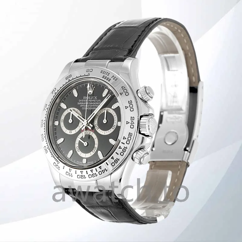 rolex daytona 116519 40mm men's black dial