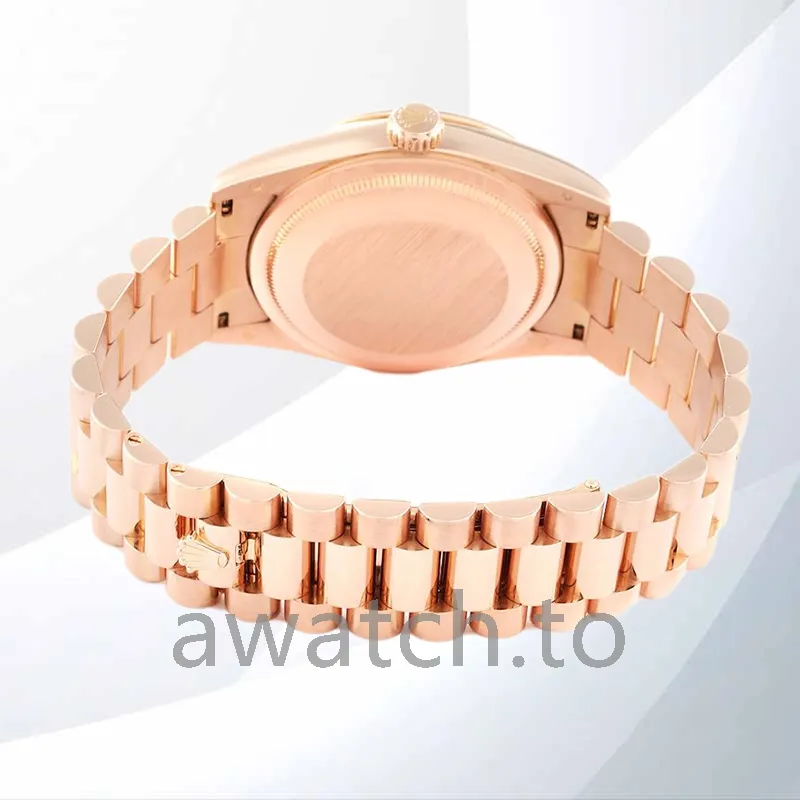 rolex day date 36mm 118235 0006 men's president bracelet rose gold jubilee dial