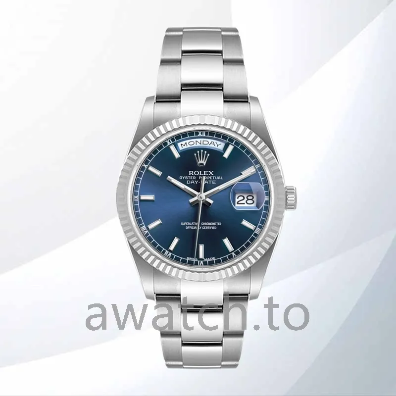 rolex day date 118239 men's 36mm president bracelet/oyster bracelet automatic
