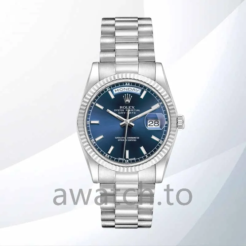 rolex day date 118239 men's 36mm president bracelet/oyster bracelet automatic