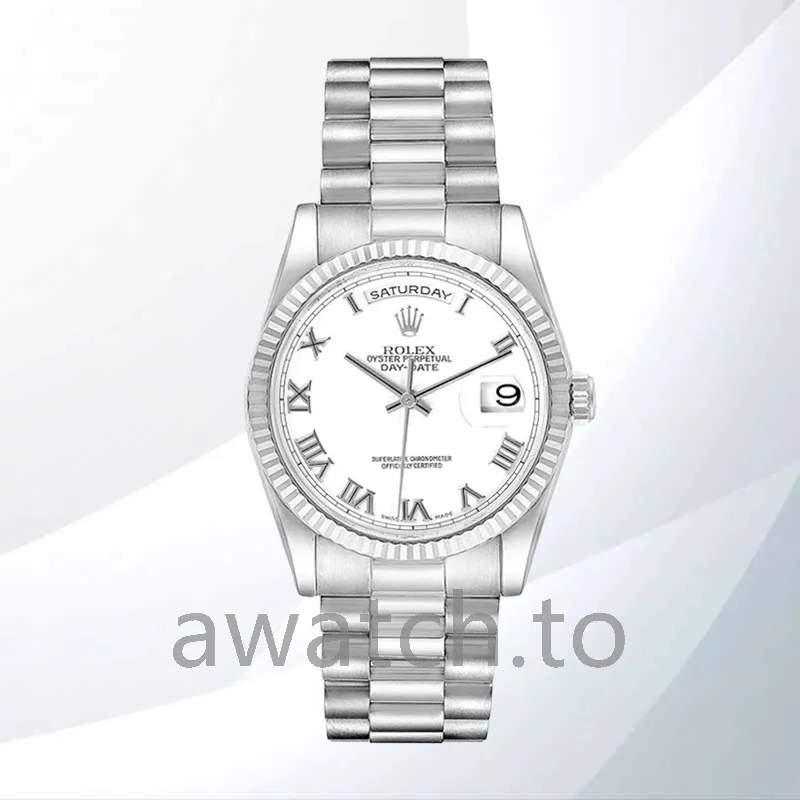 rolex day date 118239 83209 men's 36mm president bracelet/oyster bracelet