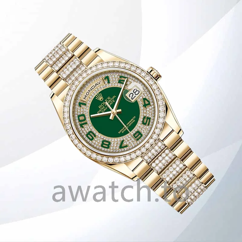 rolex day date 36mm men's m118348 0056 automatic
