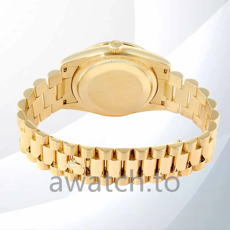 rolex day date 36mm m128348rbr 0017 men's mother of pearl dial president bracelet