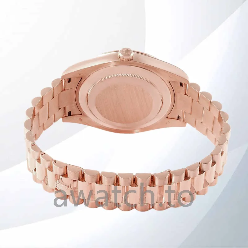 rolex day date m228235 0003 40mm men's rose gold tone president bracelet